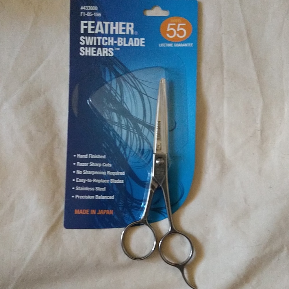 Feather No.55 Switch-Blade Shear, 5.5 Inch - NEW